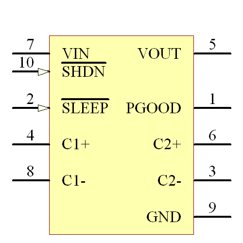 MCP1256T-E/UN Symbol - Microchip