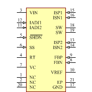 LT3477IUF#TRPBF Symbol - Analog Devices