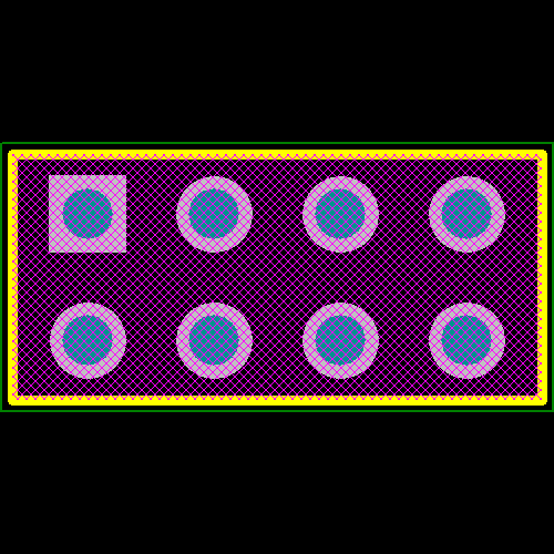 SSW-104-01-T-D Footprint - Samtec