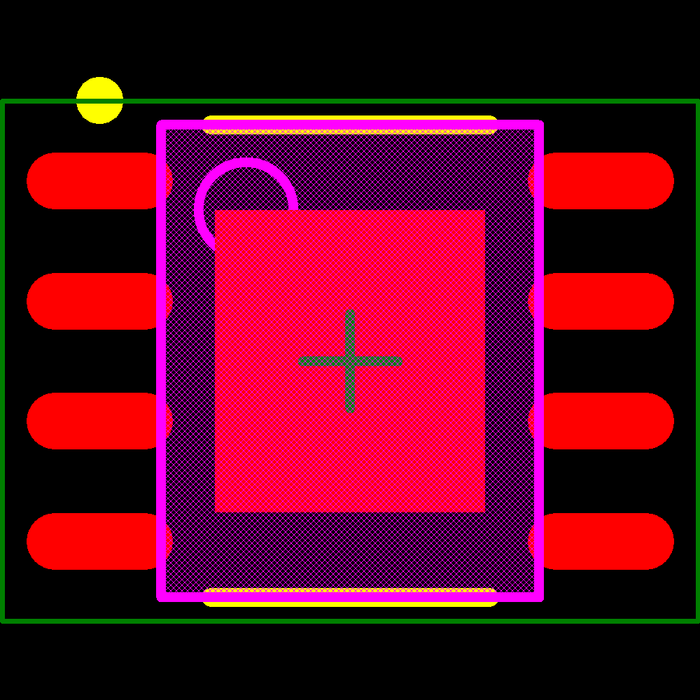 BTS50901EJAXUMA1 Footprint - Infineon