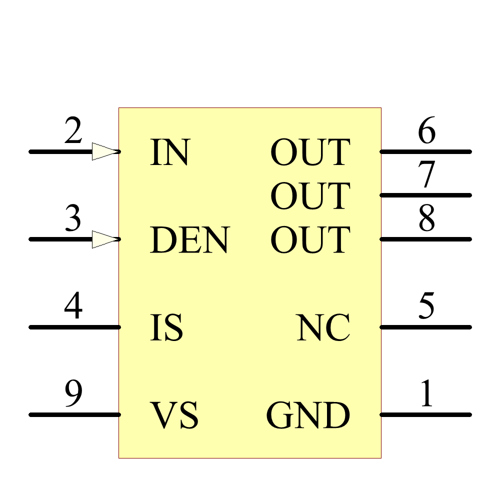 BTS50901EJAXUMA1 Symbol - Infineon
