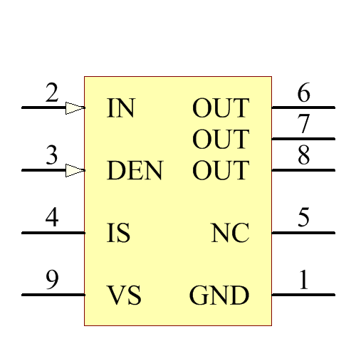 BTS50901EJAXUMA1 Symbol - Infineon