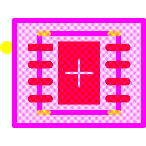 ADPD2211ACPZ-R7 Footprint - Analog Devices