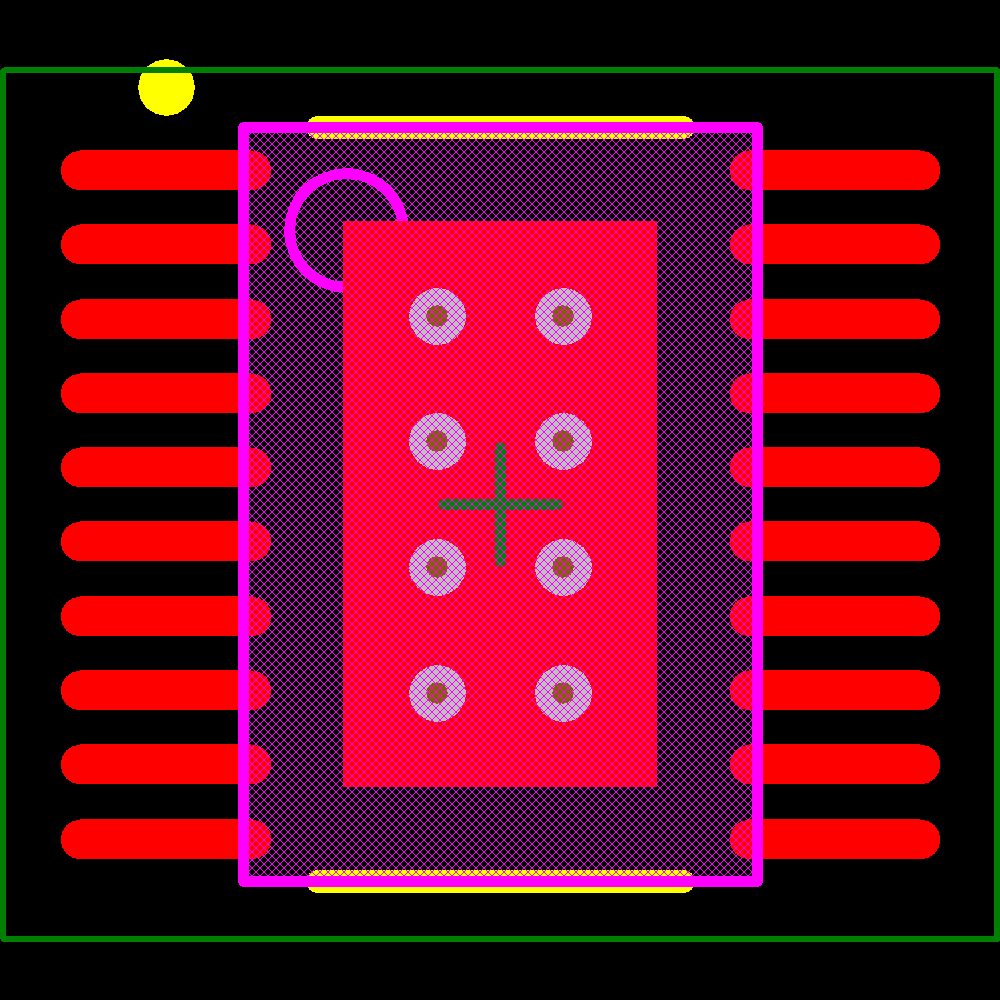 LTC3417AEFE#PBF Footprint - Analog Devices