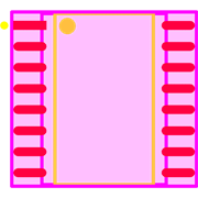 ACS710KLATR-10BB-NL-T Footprint - Allegro MicroSystems