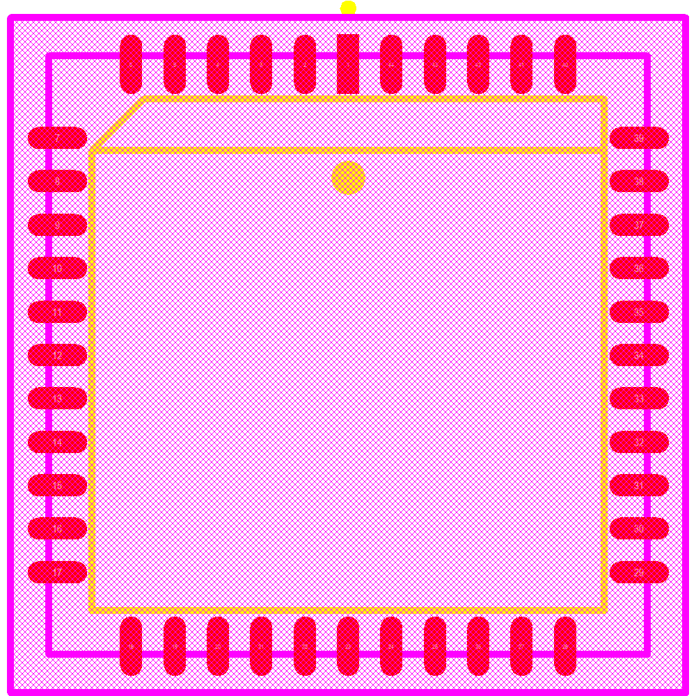 AT27C2048-90JU-T Footprint - Microchip