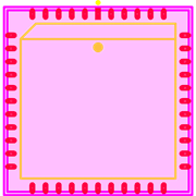 AT27C2048-90JU-T Footprint - Microchip