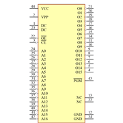 AT27C2048-90JU-T Symbol - Microchip