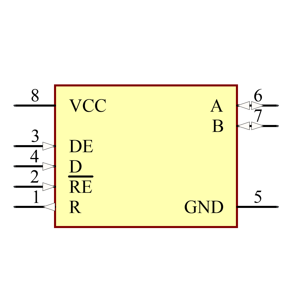 SN65176BP Symbol - Texas Instruments