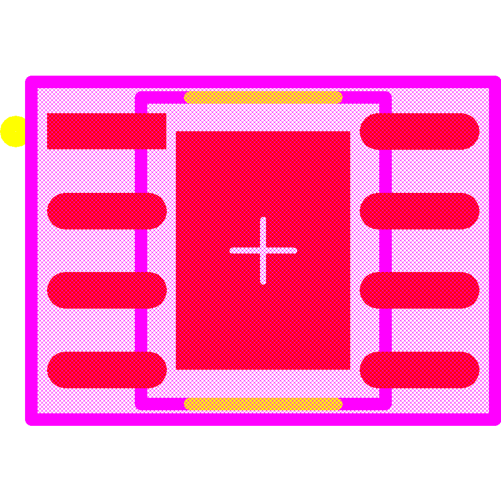 HV9910CSG-G Footprint - Microchip
