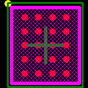 TPS61310YFFT Footprint - Texas Instruments