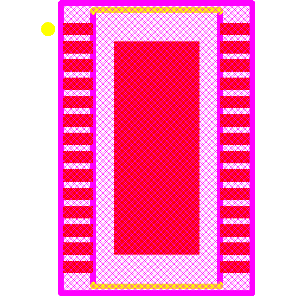 LTC7840EFE#PBF Footprint - Analog Devices