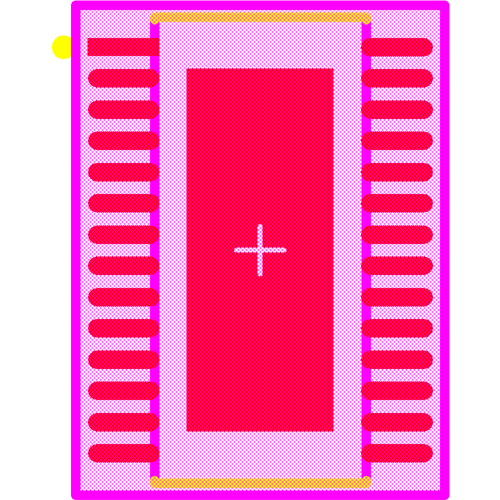 LTC7840EFE#PBF Footprint - Analog Devices