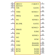 LTC7840EFE#PBF Symbol - Analog Devices