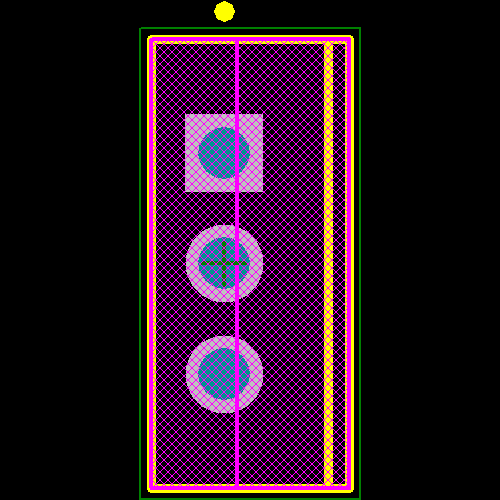 STP9NK50ZFP Footprint - STMicroelectronics