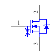STP9NK50ZFP Symbol - STMicroelectronics