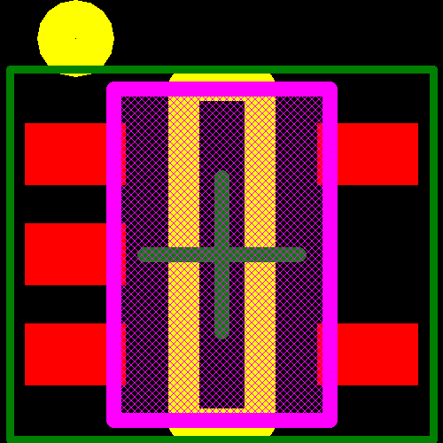 TPS22941DCKR Footprint - Texas Instruments