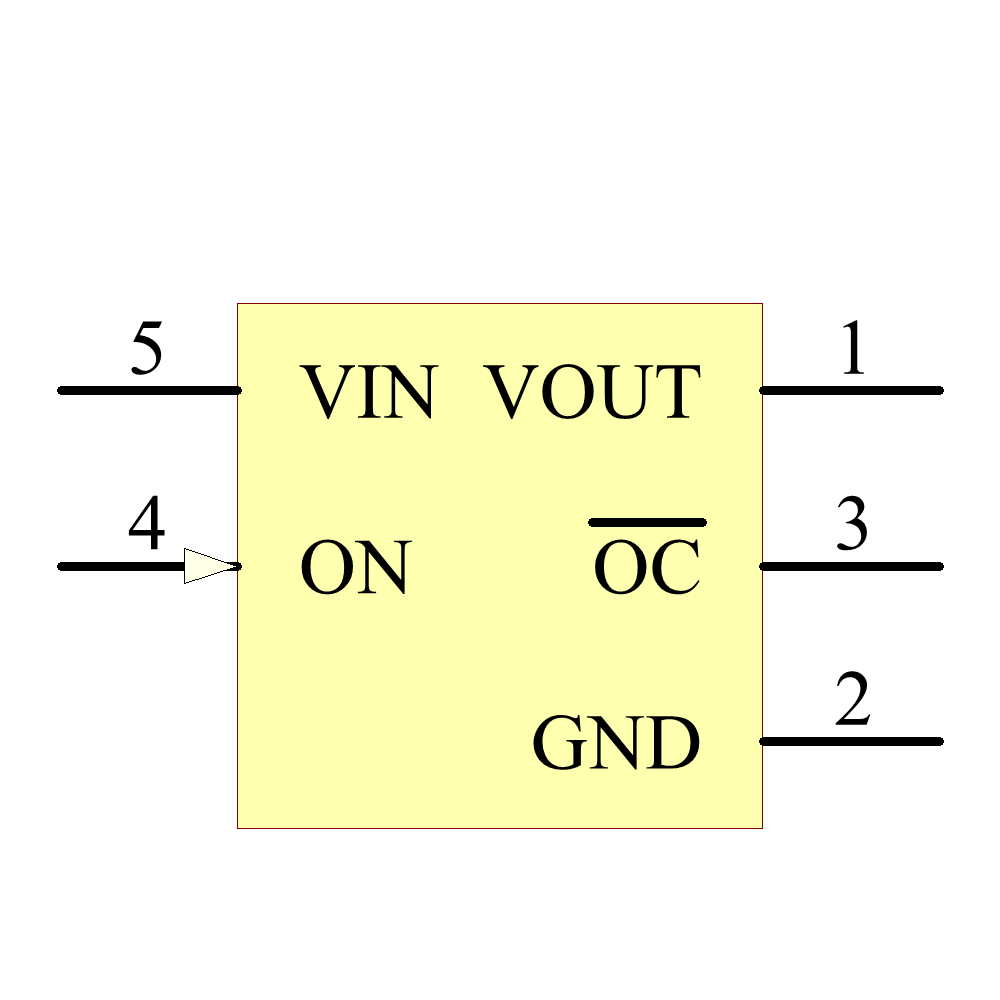 TPS22941DCKR Symbol - Texas Instruments