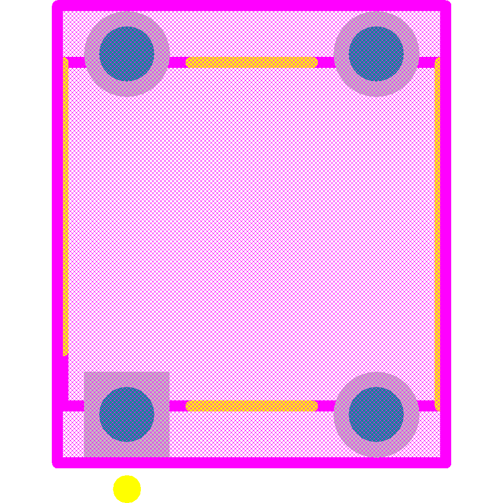 B3W-1050 Footprint - Omron