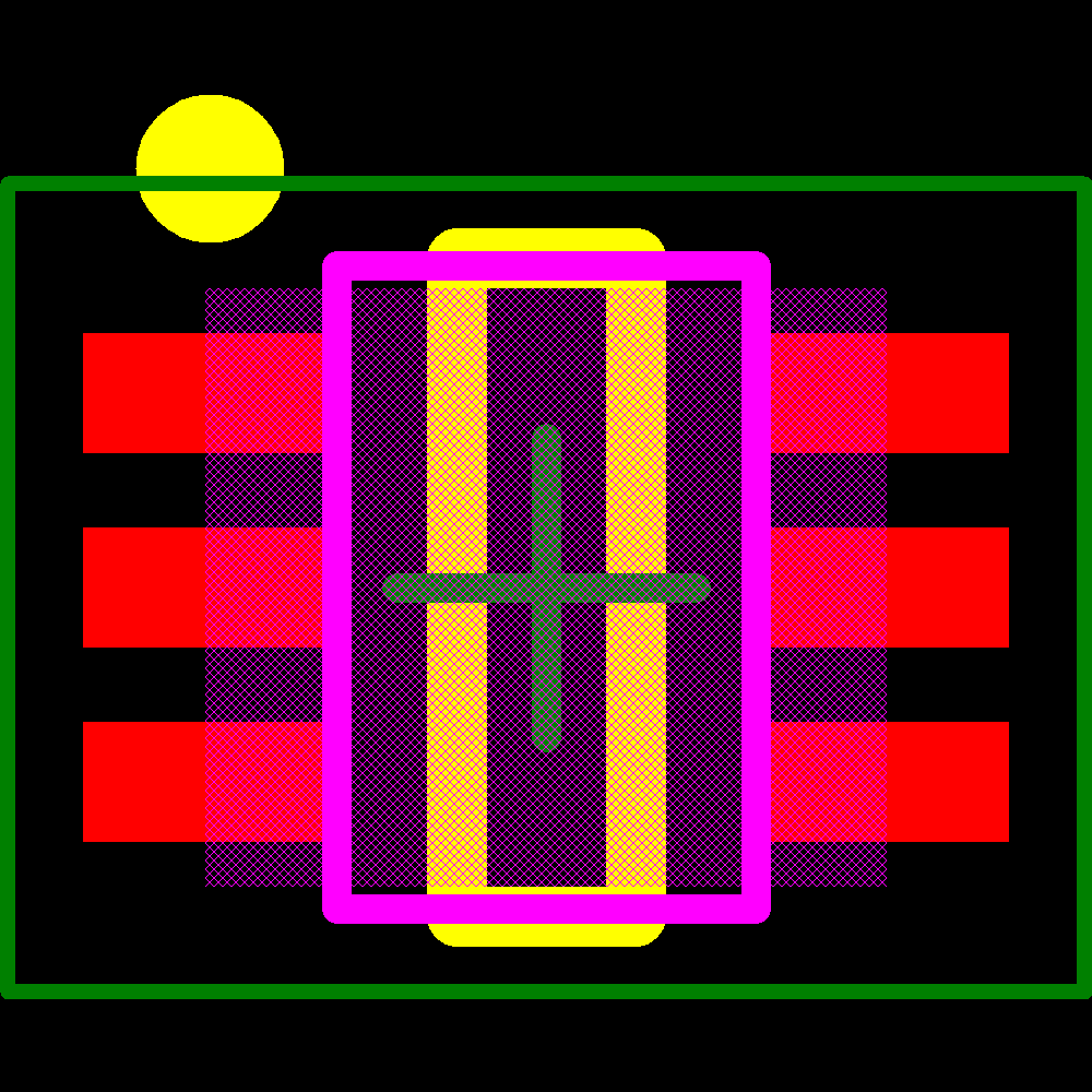 TPD4E001DCKR Footprint - Texas Instruments