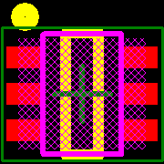 TPD4E001DCKR Footprint - Texas Instruments