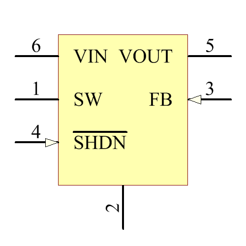 LTC3429BES6#TRPBF Symbol - Analog Devices
