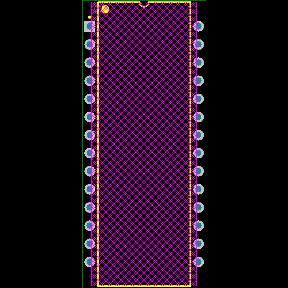ADG526AKN Footprint - Analog Devices