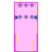 K5V1BU43T Footprint - C&K Components