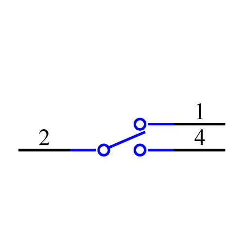 K5V1BU43T Symbol - C&K Components
