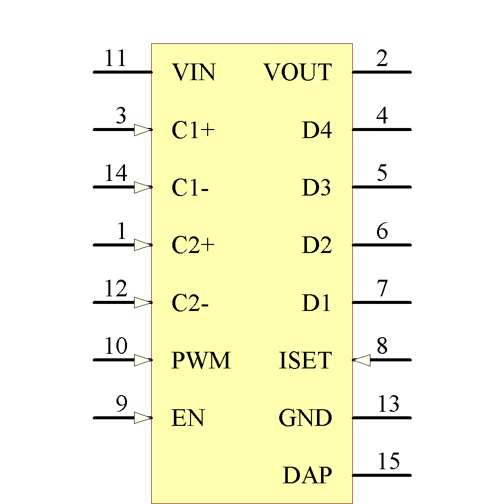 LM27951SDX/NOPB Symbol - Texas Instruments