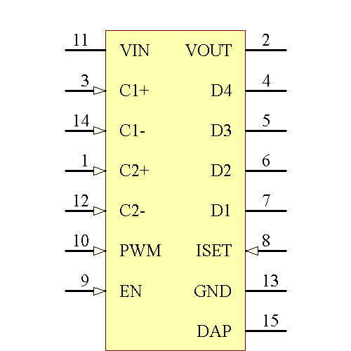 LM27951SDX/NOPB Symbol - Texas Instruments