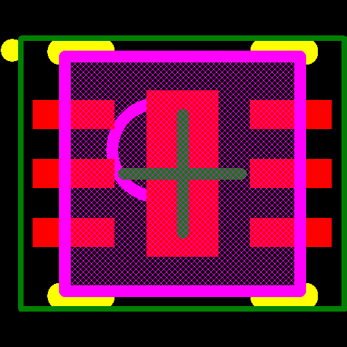 LTC3204EDC-5#TRPBF Footprint - Analog Devices