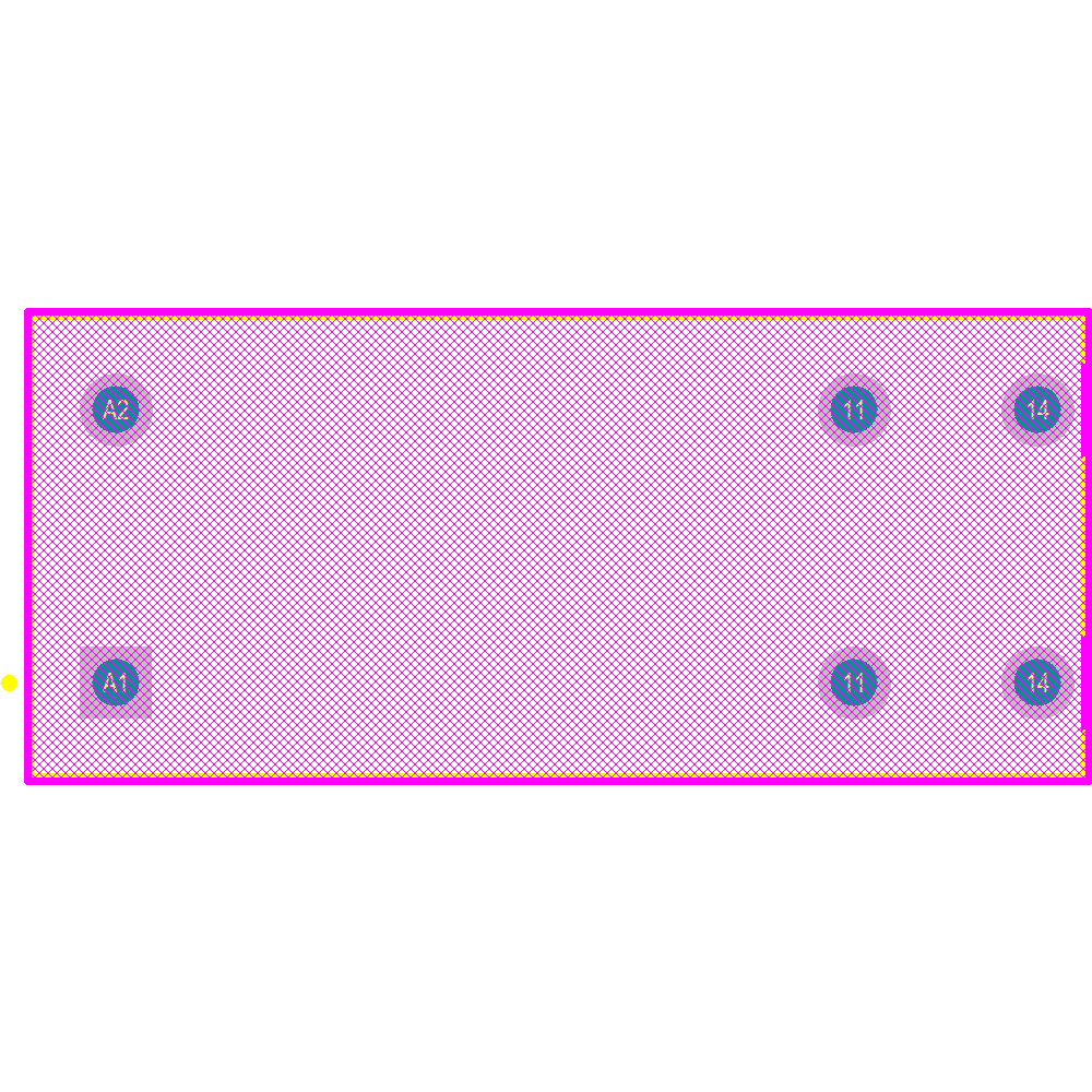 2-1393240-4 Footprint - TE Connectivity