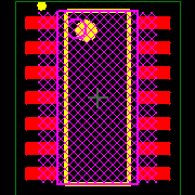 CD74HC04M96 Footprint - Texas Instruments