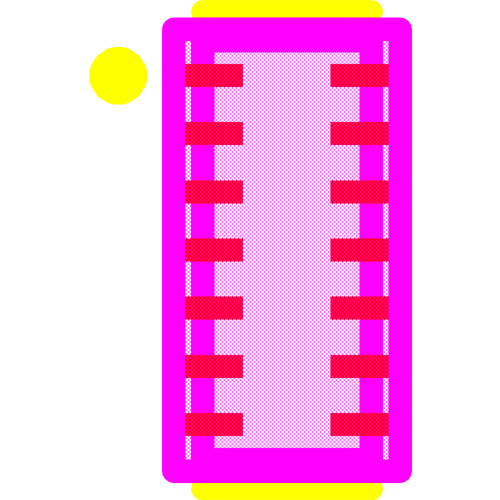 TPD6E05U06RVZR Footprint - Texas Instruments