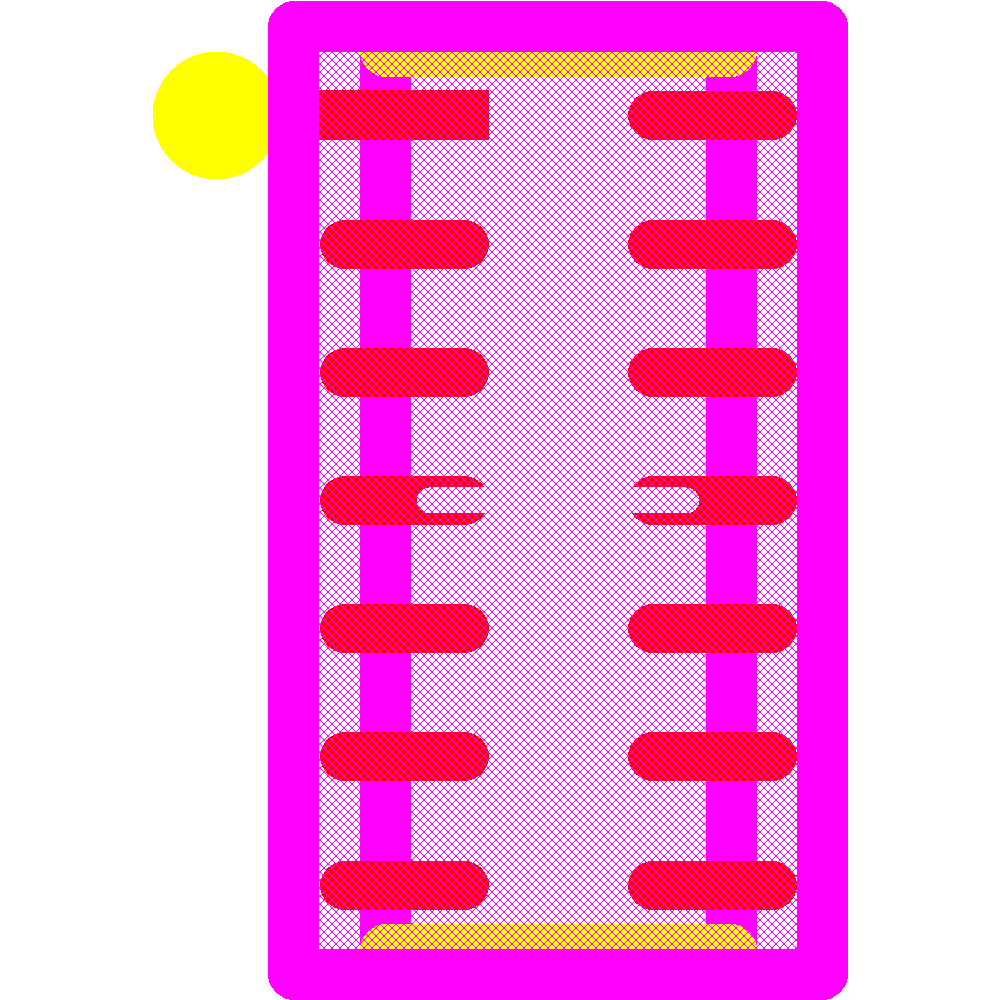 TPD6E05U06RVZR Footprint - Texas Instruments