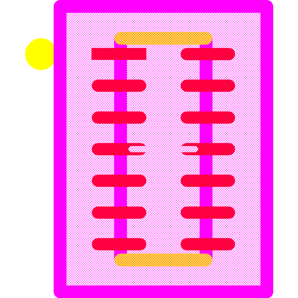 TPD6E05U06RVZR Footprint - Texas Instruments