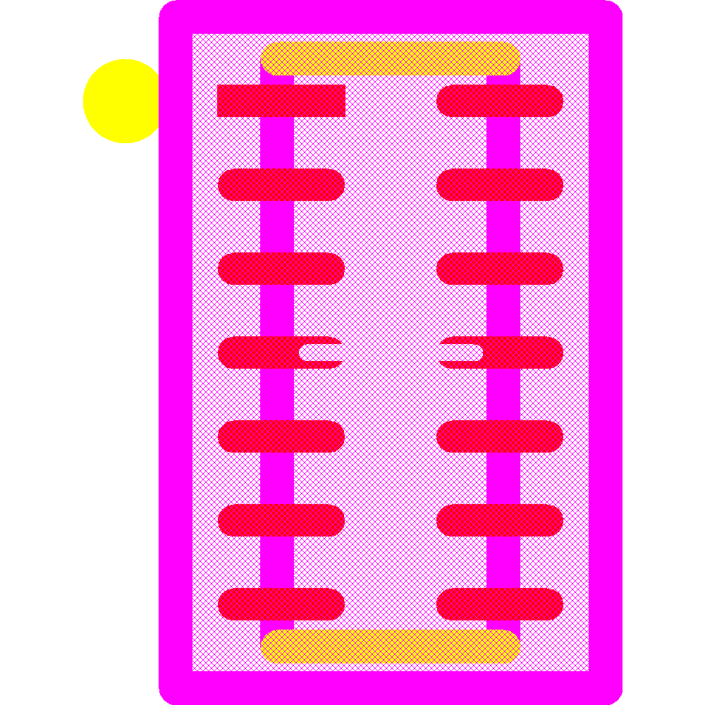 TPD6E05U06RVZR Footprint - Texas Instruments