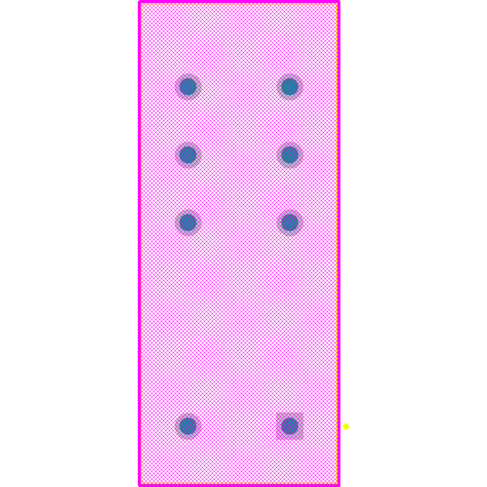 P2R-08P Footprint - Omron