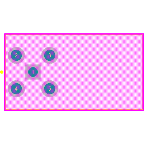 132203-18 Footprint - Amphenol RF