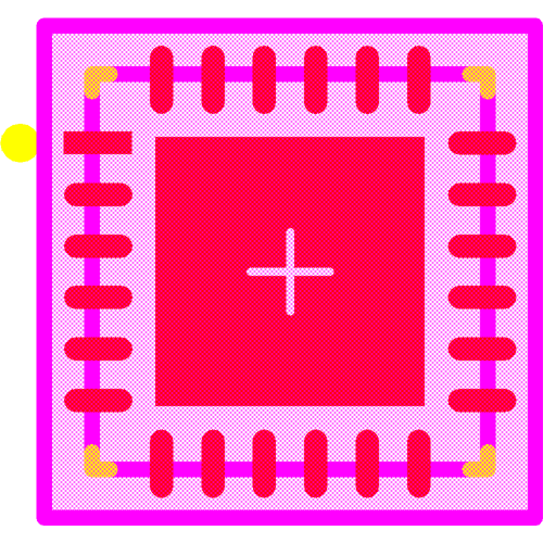 HMC952ALP5GE Footprint - Analog Devices