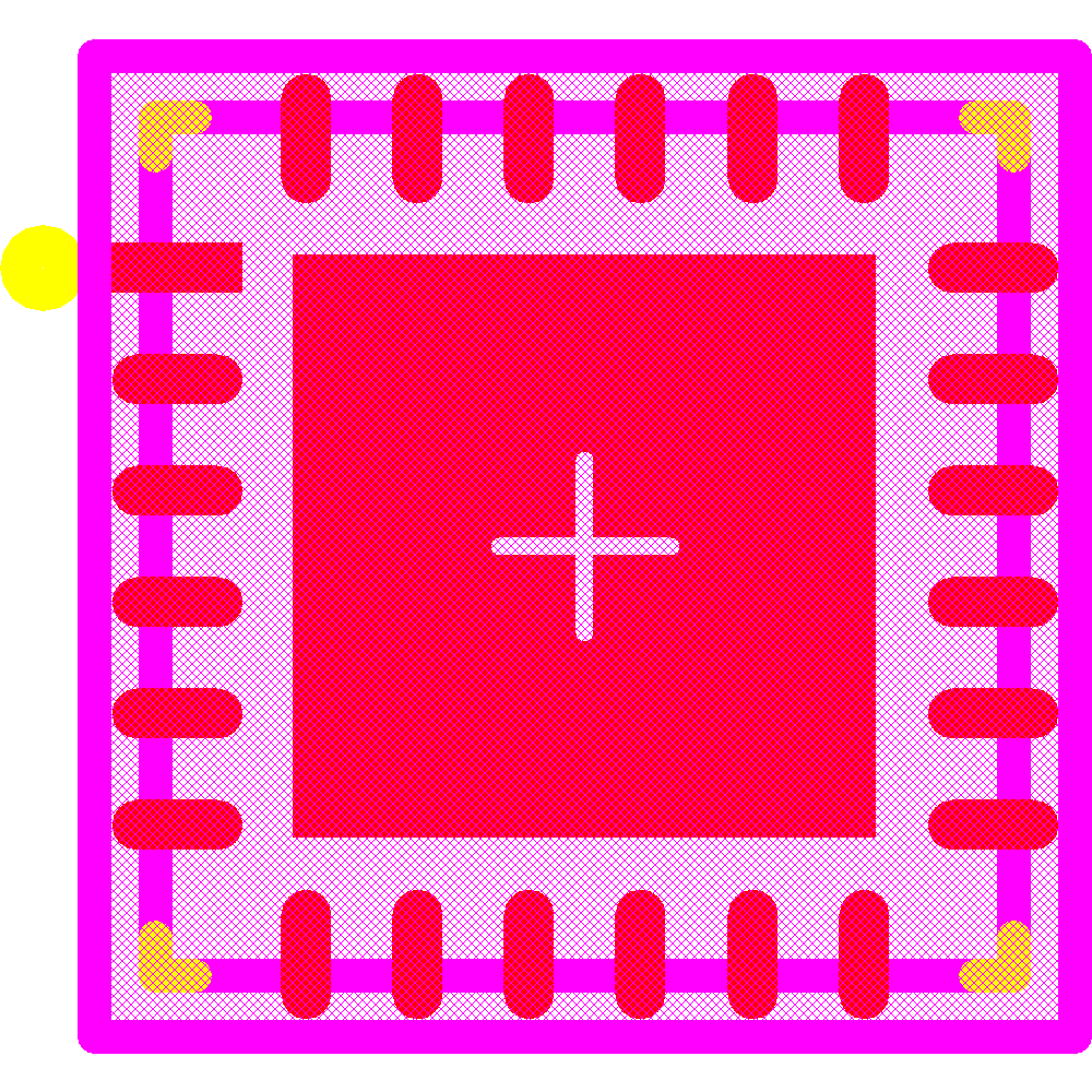 HMC952ALP5GE Footprint - Analog Devices
