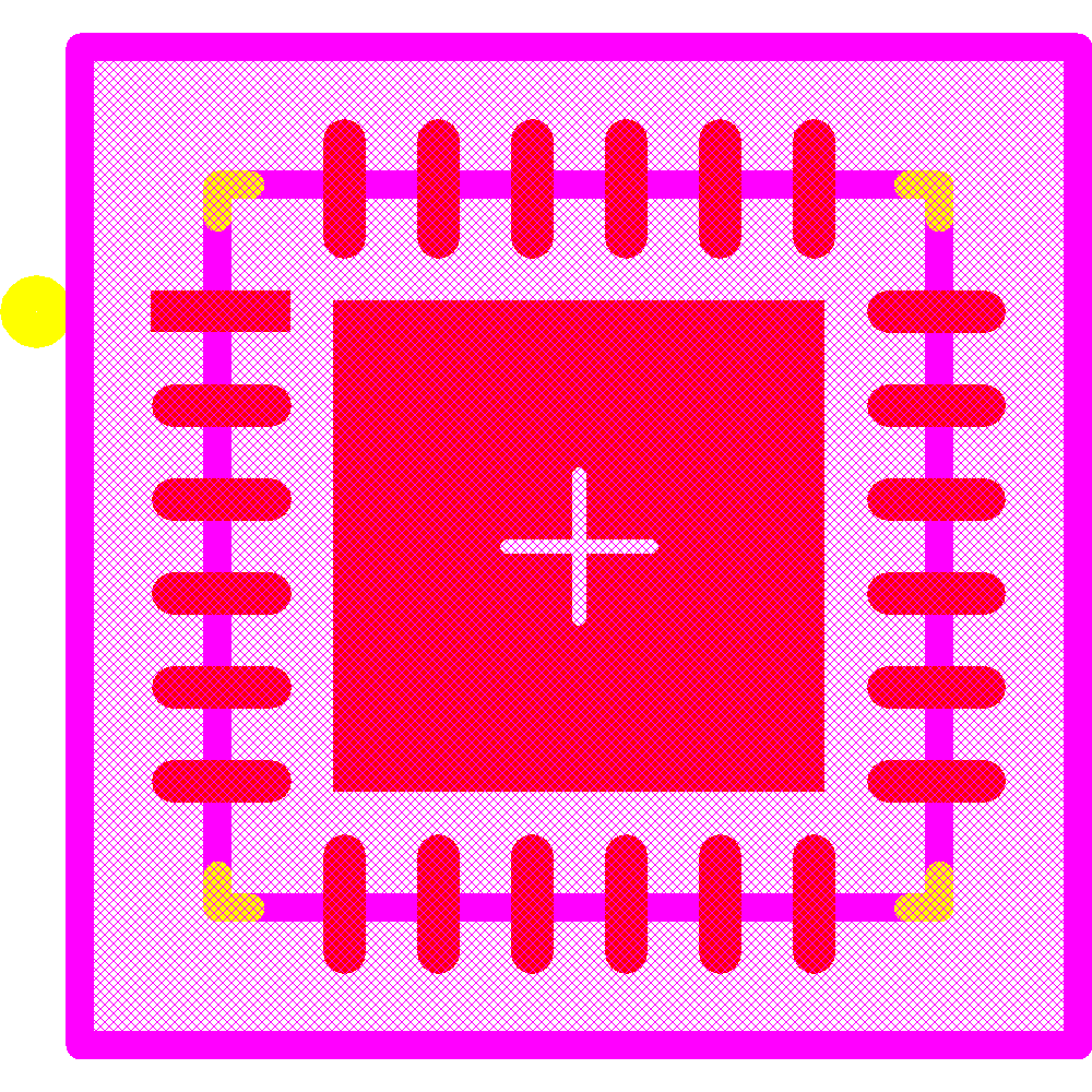 HMC952ALP5GE Footprint - Analog Devices