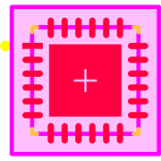 HMC952ALP5GE Footprint - Analog Devices