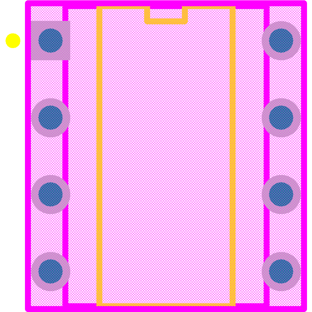 G3VM-61CR1 Footprint - Omron