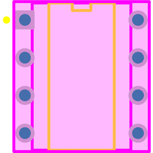 G3VM-61CR1 Footprint - Omron