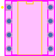 G3VM-61CR1 Footprint - Omron