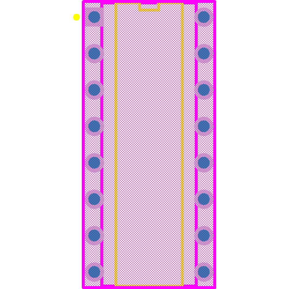TD62003APG Footprint - Toshiba