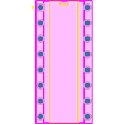 TD62003APG Footprint - Toshiba