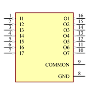 TD62003APG Symbol - Toshiba